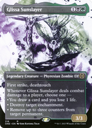 Glissa Sunslayer (Borderless Ichor) [Phyrexia: All Will Be One] ESPAÑOL