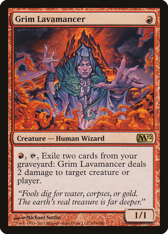 Grim Lavamancer [Magic 2012] ESPAÑOL