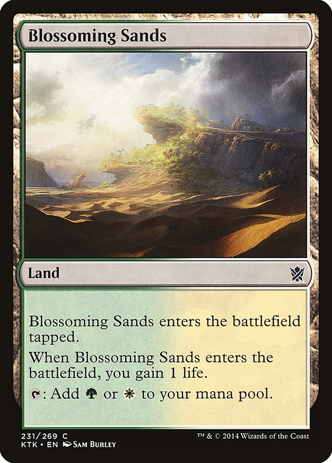Blossoming Sands [Khans of Tarkir]   JAPONES