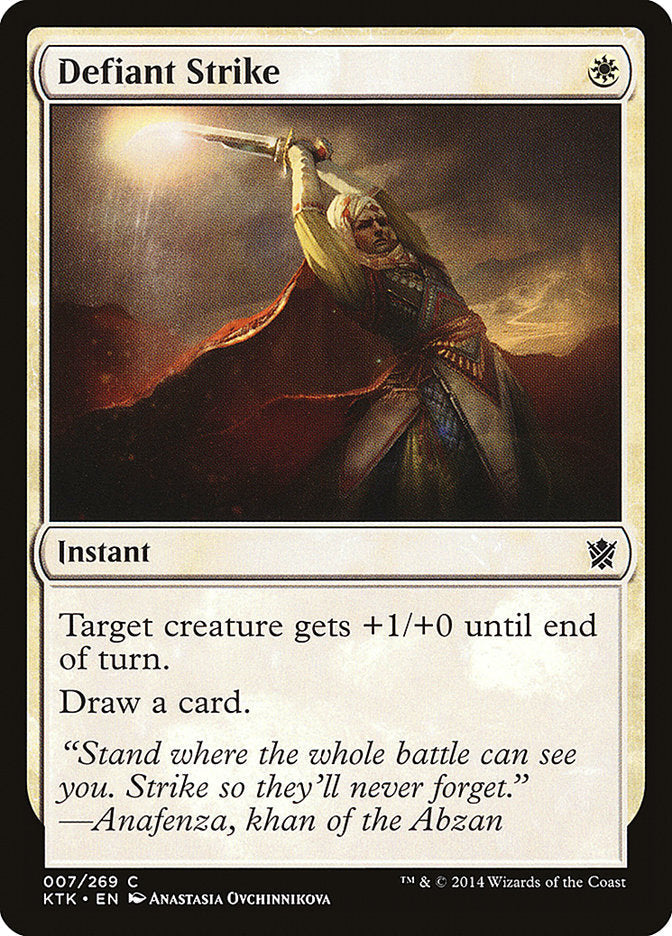 Defiant Strike [Khans of Tarkir]   COREANO