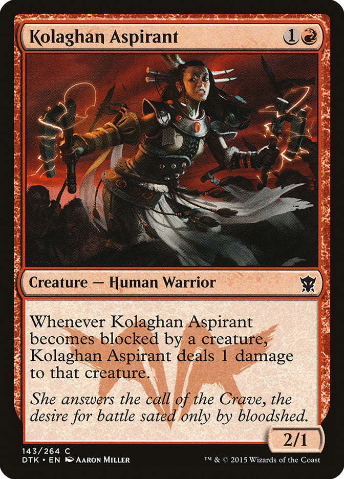 Kolaghan Aspirant [Dragons of Tarkir] COREANO