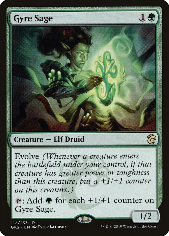 Gyre Sage [Ravnica Allegiance Guild Kit] ESPAÑOL