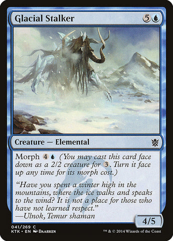 Glacial Stalker [Khans of Tarkir] JAPONES