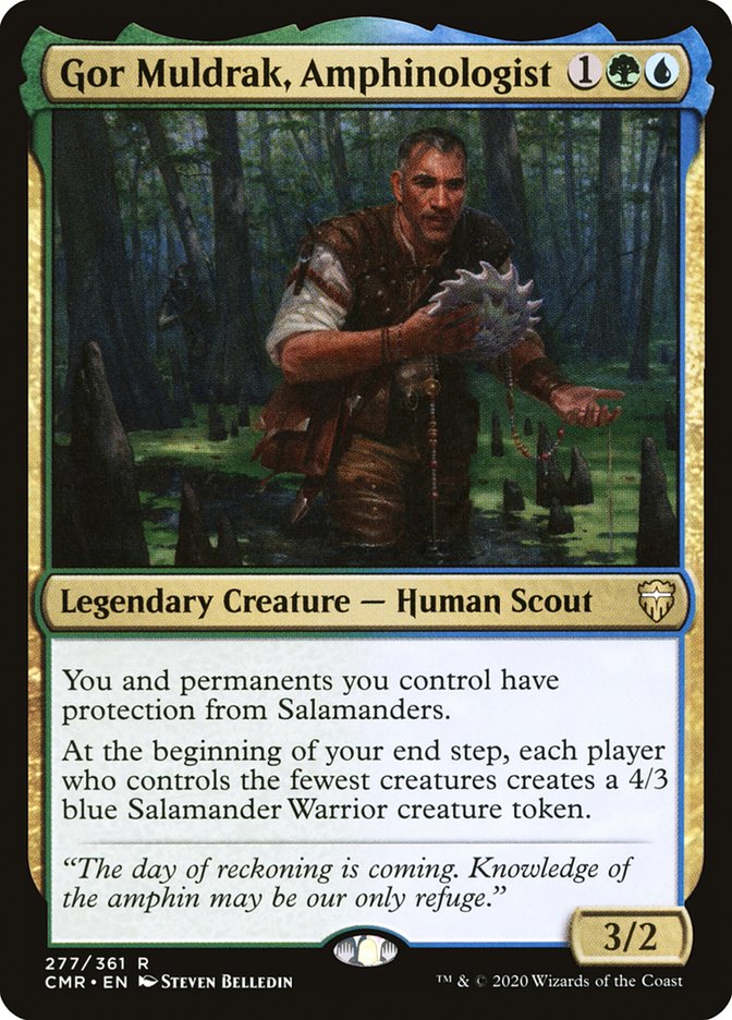 Gor Muldrak, Amphinologist [Commander Legends] ESPAÑOL