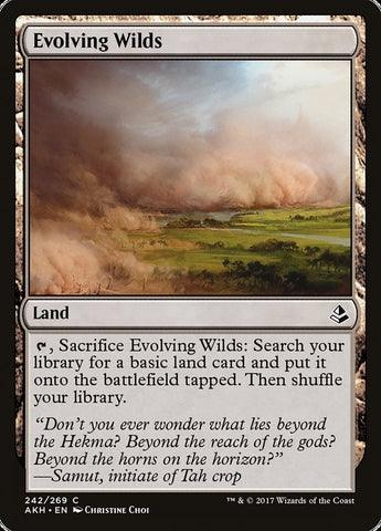 Evolving Wilds [Amonkhet]  COREANO