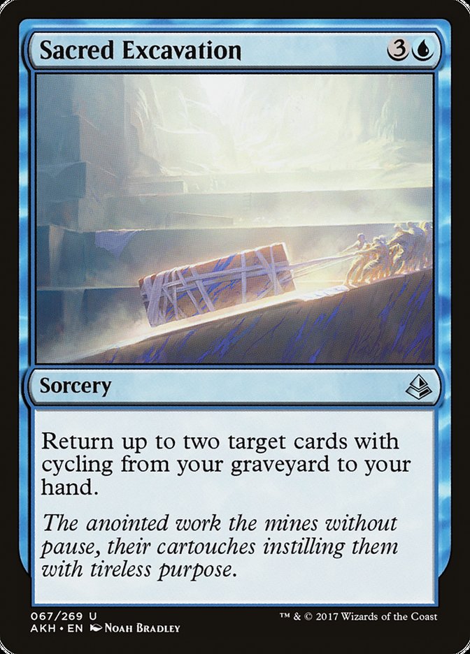 Sacred Excavation [Amonkhet]  JAPONES