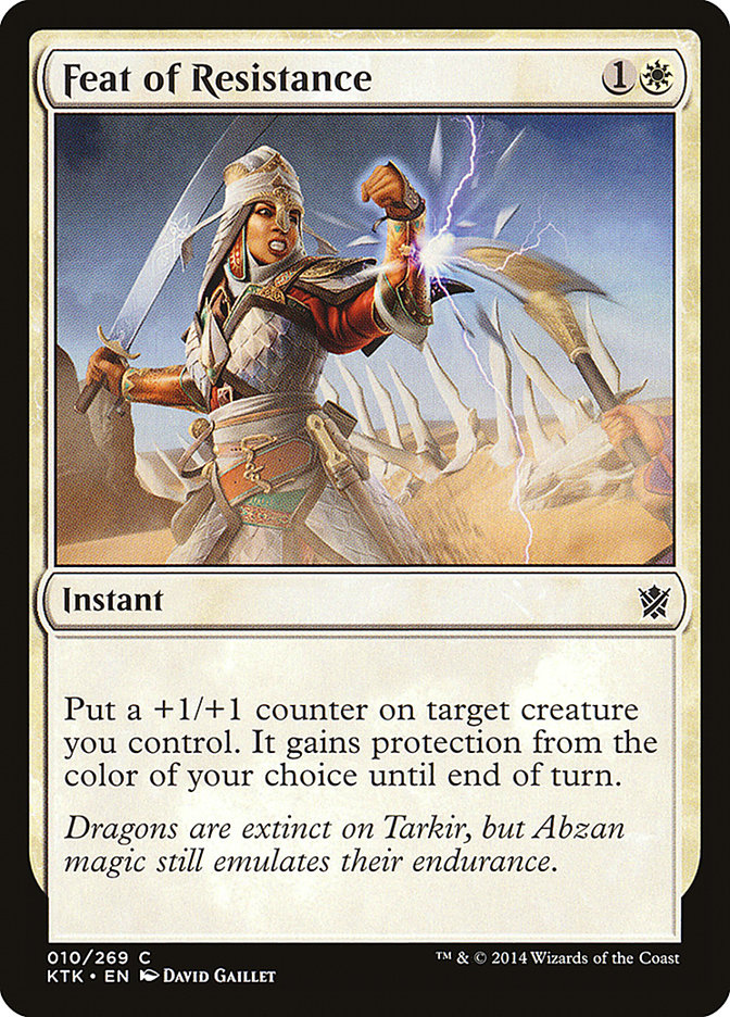 Feat of Resistance [Khans of Tarkir] JAPONES