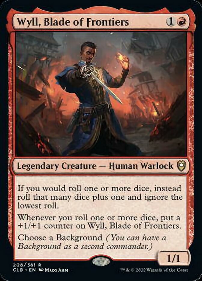 Wyll, Blade of Frontiers [Commander Legends: Battle for Baldur's Gate] ESPAÑOL