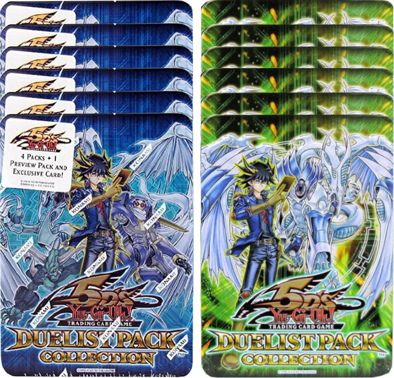 遊戯王 Duelist Pack Collection Tin 2009 12個 Konami Yu-Gi-Oh! GX Zane Duelist Pack Collection Tin