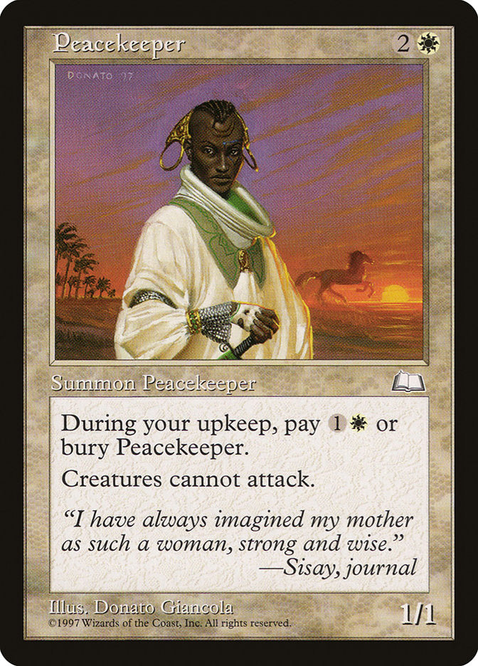 Peacekeeper [Weatherlight] Español