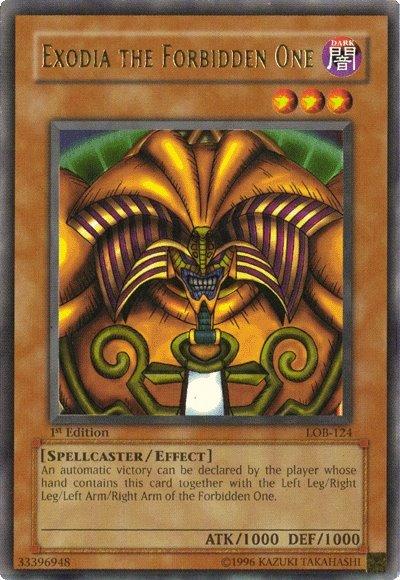 Exodia the Forbidden One [LOB-124] Ultra Rare