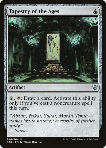 Tapestry of the Ages [Dragons of Tarkir] RUSO