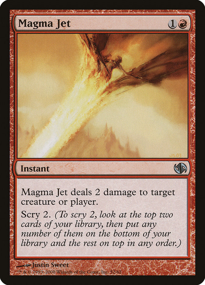 Magma Jet [Duel Decks: Jace vs. Chandra] JAPONES