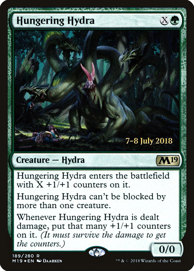 Hungering Hydra [Core Set 2019 Prerelease Promos] Español