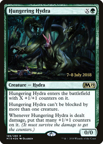 Hungering Hydra [Core Set 2019 Prerelease Promos] Español