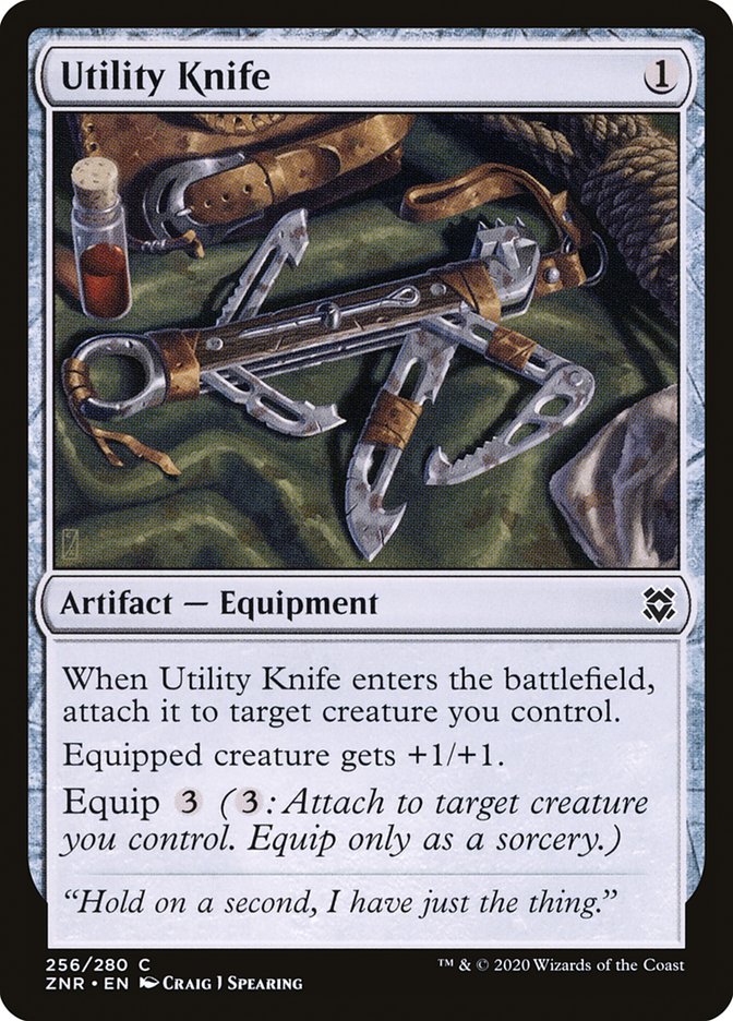Utility Knife [Zendikar Rising] ESPAÑOL