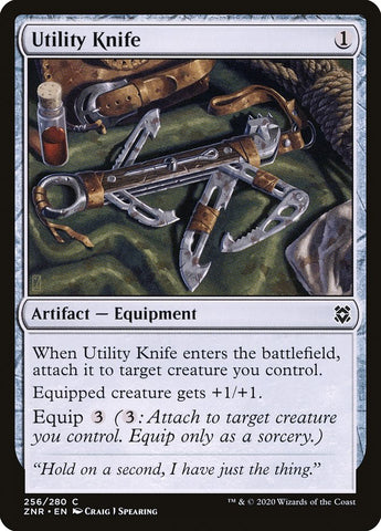 Utility Knife [Zendikar Rising] ESPAÑOL