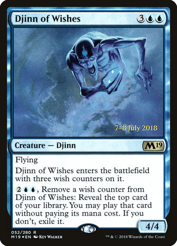Djinn of Wishes [Core Set 2019 Prerelease Promos] ESPAÑOL